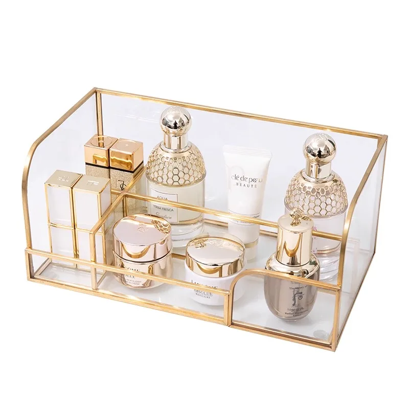 Luxury Skincare Tools - Lichte Luxe Bureau Cosmetica Organizer Make-up