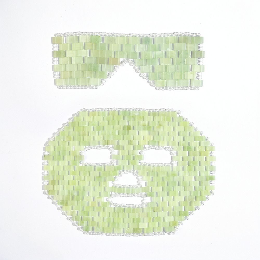 Natuursteen Xiu Jade oogmasker - Luxury Skincare Tools recensie en prijs