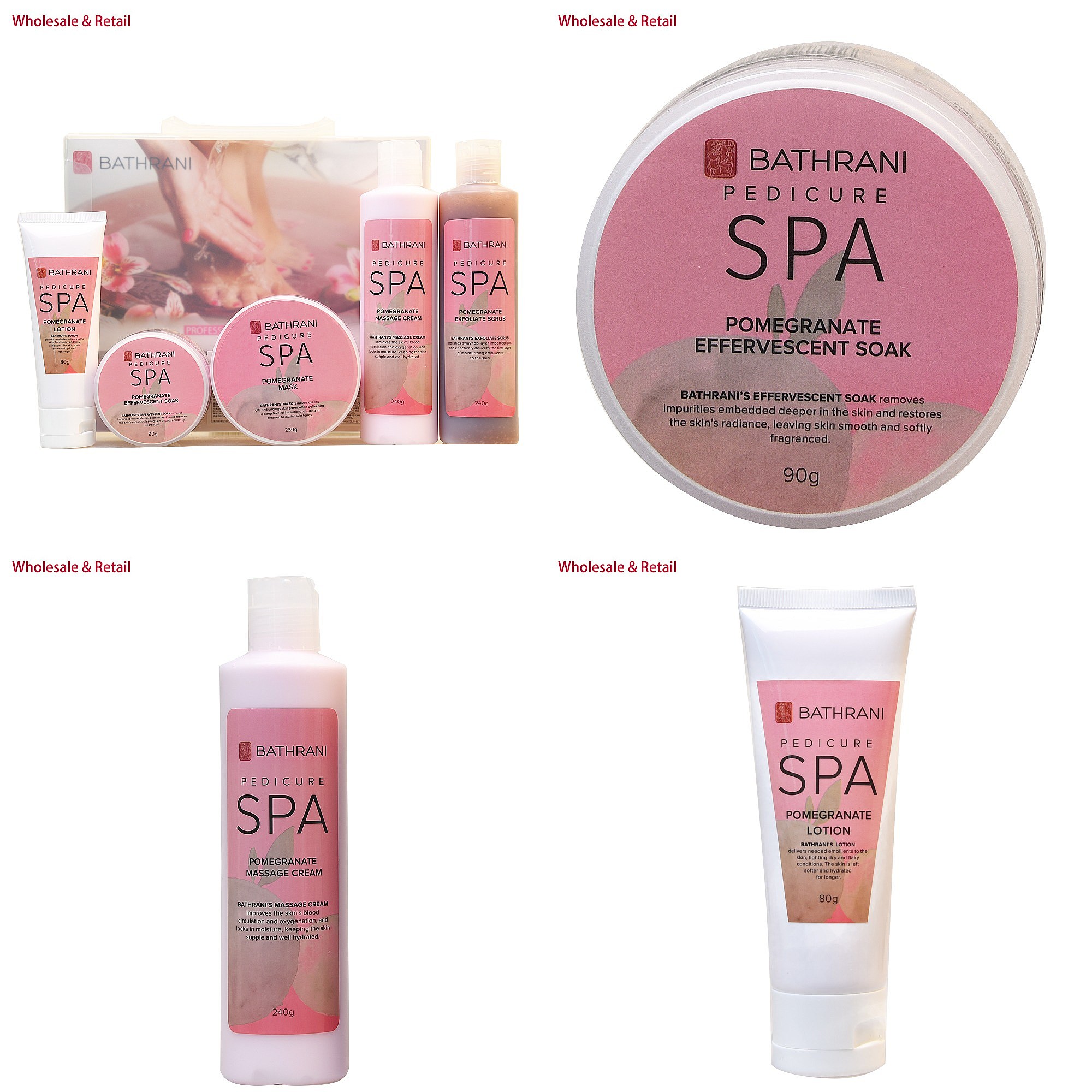 Spa Pedicure Set 5-stappen Voe - Luxury Skincare & Spa Photos recensie en prijs