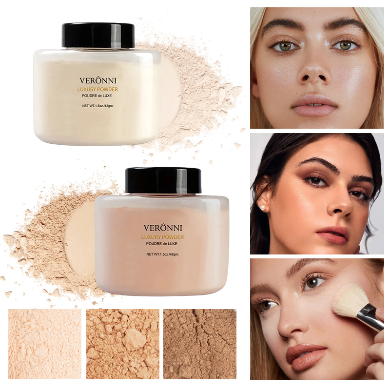 6-kleuren luxe poeder, damesge - Luxury Skincare Tools recensie en prijs