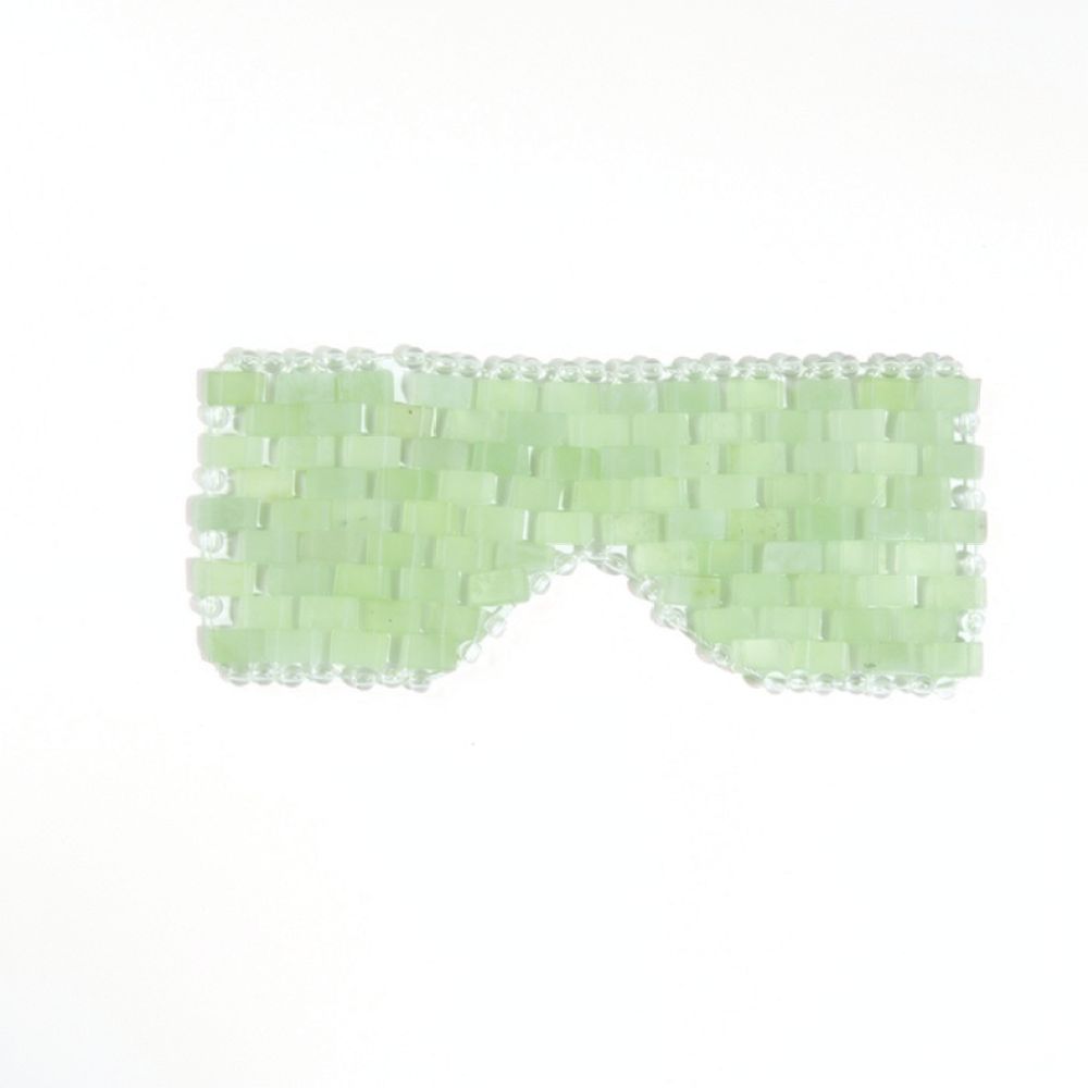 Handgeweven Xiu Jade oogmasker - Luxury Skincare Tools recensie en prijs